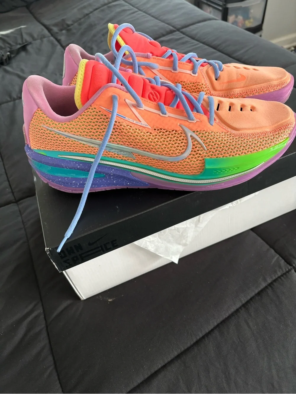 Nike Air Zoom G.T. Cut Box Label - Orange Pulse Multi-Color